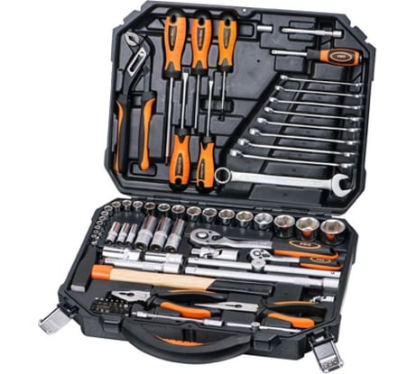 Набор слесарного инструмента в чемодане STARTUL PRO 80 предметов PRO-080