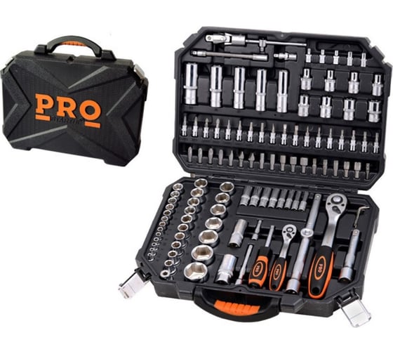Набор головок и бит STARTUL PRO NEW CASE 1/4", 1/2", 111 предметов PRO-111