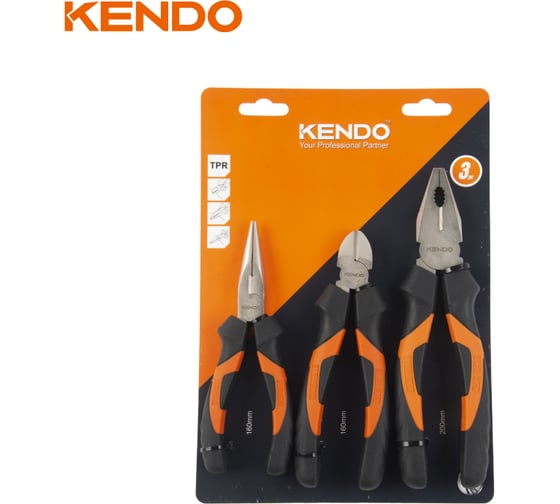 Набор инструментов KENDO 3 предмета 85101