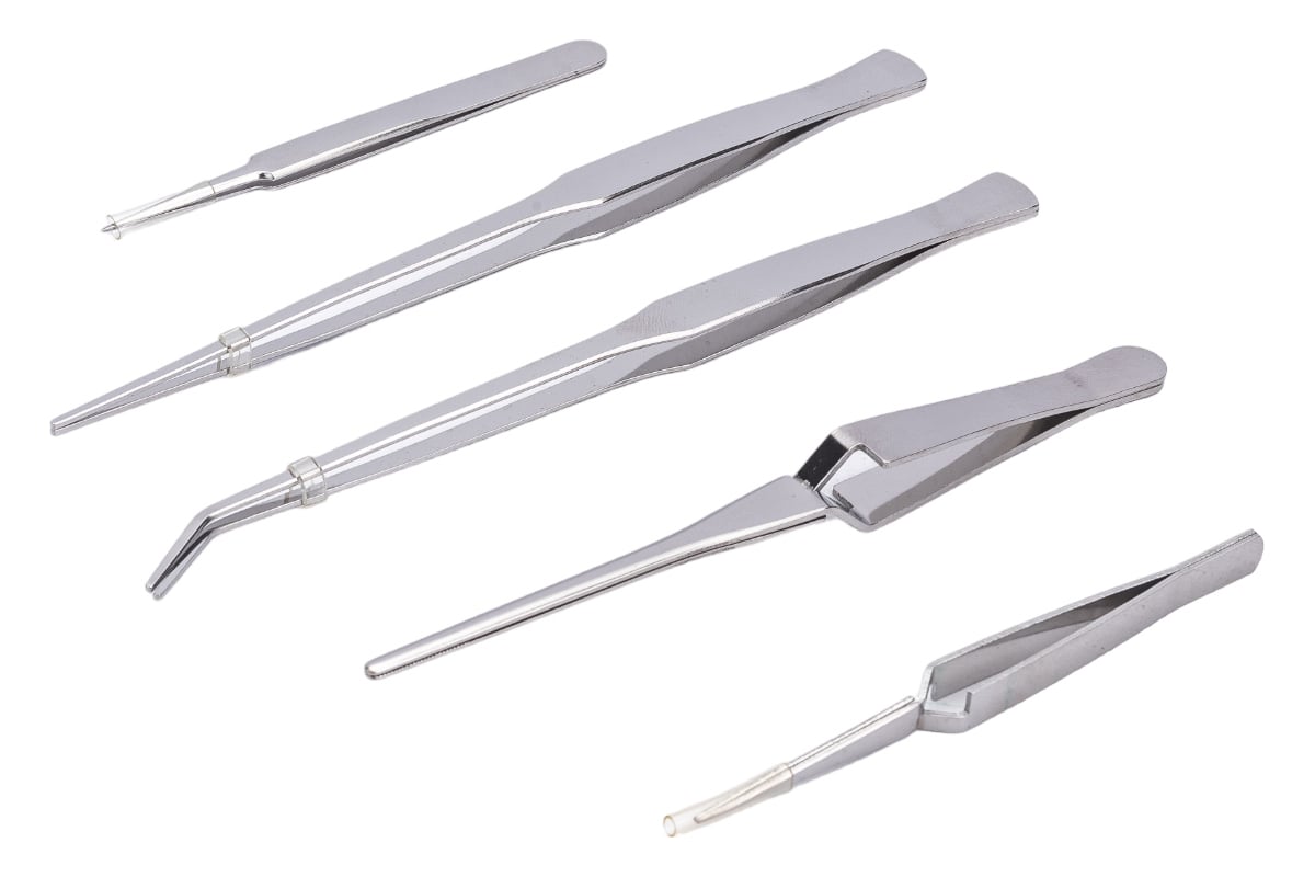 Набор пинцетов JTC из нержавеющей стали 5шт 7823 - выгодная цена ...