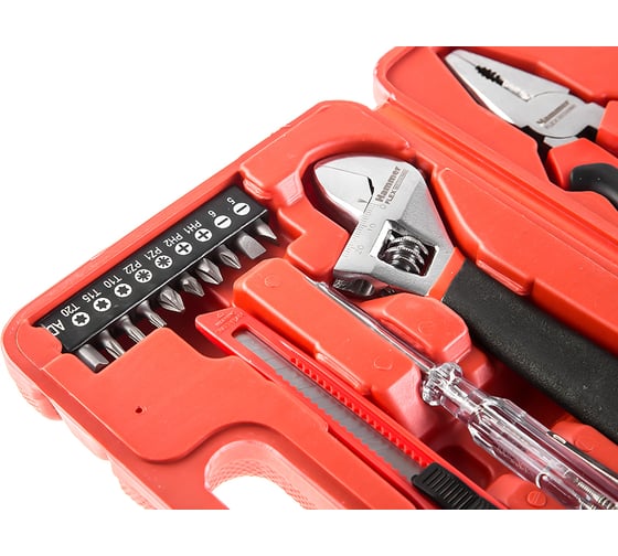 Набор инструментов HAMMER Flex 601-040 25 предметов, в кейсе 400857