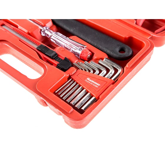 Набор инструментов HAMMER Flex 601-040 25 предметов, в кейсе 400857