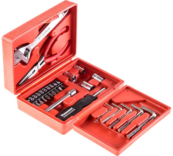 Набор инструментов HAMMER Flex 601-041 23 предмета, в кейсе 400858