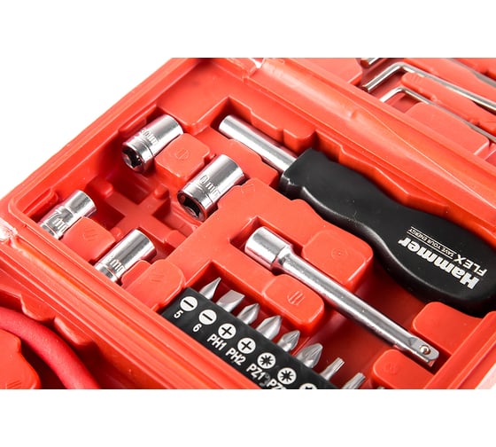 Набор инструментов HAMMER Flex 601-041 23 предмета, в кейсе 400858