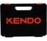 Набор торцевых головок KENDO для гаража и ремонта техники, 1/2", CrV, трещотка 72 зуба, 26 предметов, 90565. 8