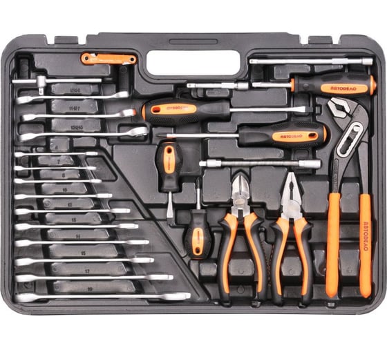 Набор инструмента АвтоDело 119 предметов 1/2DR 1/4DR 39909 11231