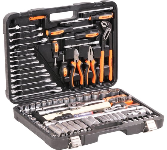 Набор инструмента АвтоDело 119 предметов 1/2DR 1/4DR 39909 11231