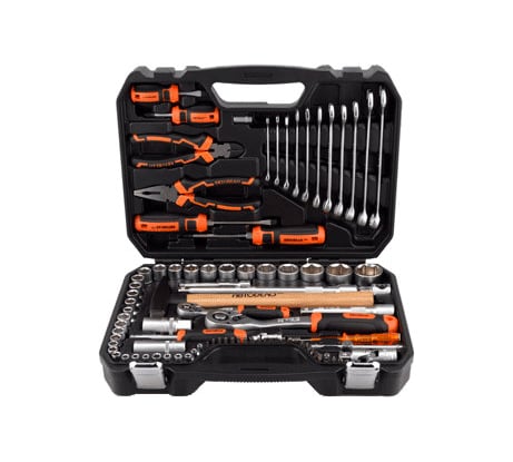 Набор инструмента АвтоDело PRO 90 предметов 1/2DR 1/4DR 6PT39891 10273