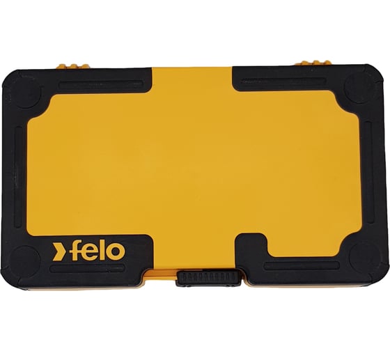 Набор бит и головок Felo Ergonic K с поворотной трещоткой, в кейсе, 20 шт 06072056