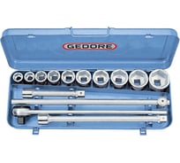 Набор торцевых головок GEDORE 3/4" 22-50 мм 6280180