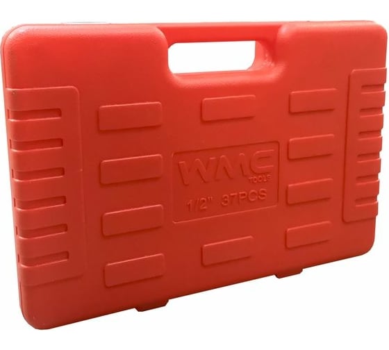 Набор инструмента WMC TOOLS 1/2"DR 6гр. 37 предметов WMC-4037 WMC-4037(47311)
