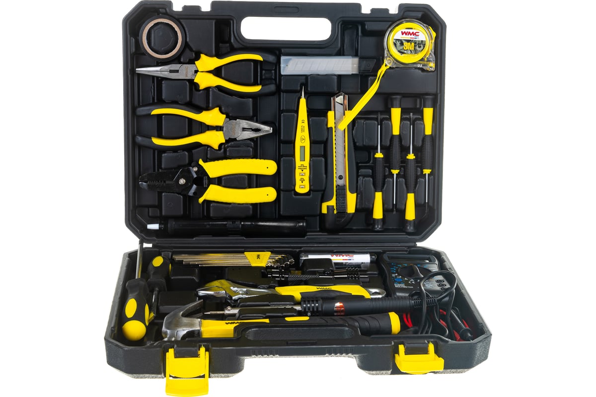 Набор инструмента для электрика WMC TOOLS WMC-1034 - выгодная цена ...