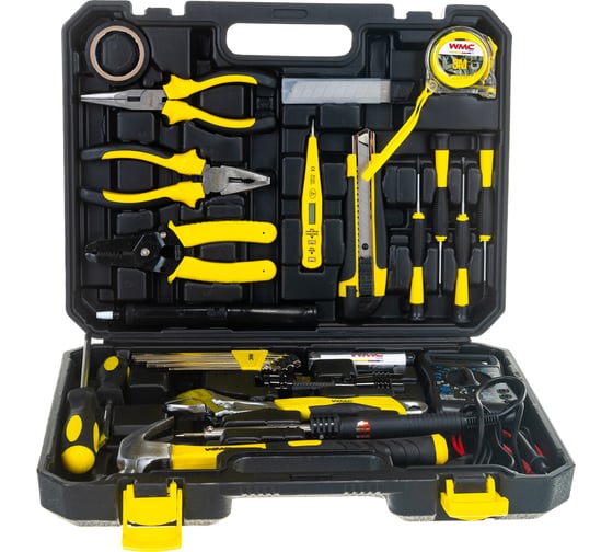 Набор инструмента для электрика WMC TOOLS WMC-1034