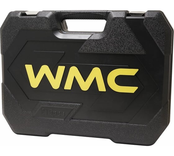 Набор инструмента WMC TOOLS 1/4"& 3/8"& 1/2"DR 216 предметов WMC-38841