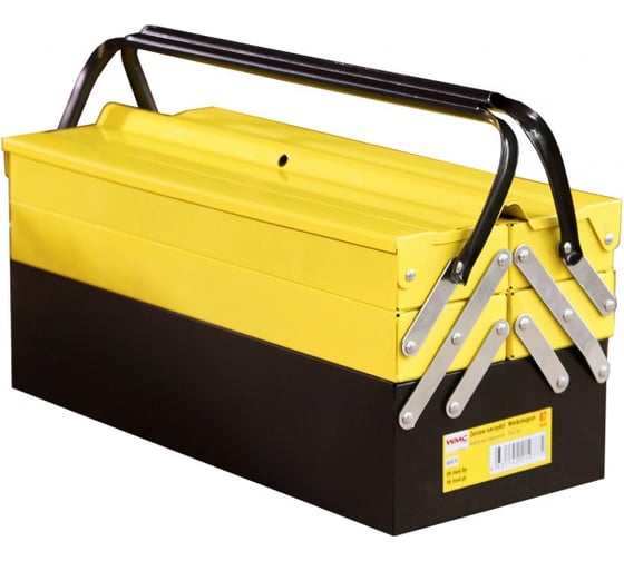 Набор инструмента WMC TOOLS 87 пр. 6гр., в металлическом складном кейсе WMC-4087C