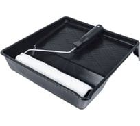 Набор для покраски стен Без бренда ванна для краски 320 х 330 мм, валик из искусственного меха 230 мм 03010