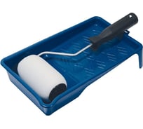 Набор для покраски откосов Без бренда ванна для краски 290 х 160 мм, поролоновый валик 100 мм 03001