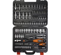 Набор торцевых головок и торцевых головок со вставкой CUSTOR 87 предметов 1/4 1/2 TK-02487C