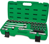 Набор 6-гранных головок и аксессуаров TOPTUL 1/2DR, 8-32 мм, 31 предмет GAAI3103