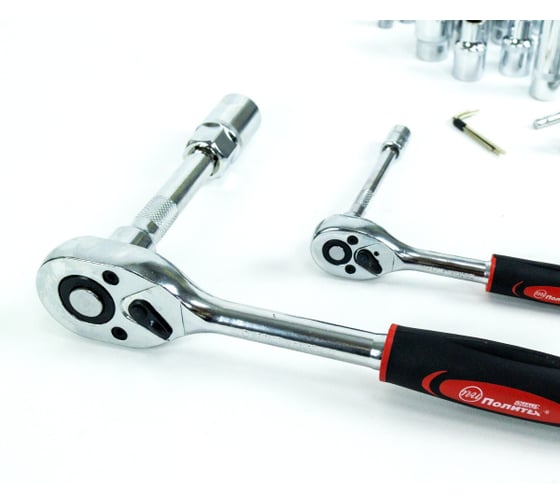 Набор слесарно-монтажный Политех Quality 1/4", 1/2", 94предмета 2809612