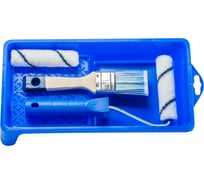 Набор HARDY №72 валик Gepardakryl 10 см, ролик, кисть 1,5” ванночка 0180-720000