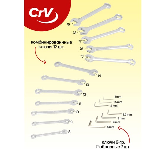 Набор инструмента WMC TOOLS 1/4", 3/8", 1/2"DR 216 предметов WMC-38841(47790)