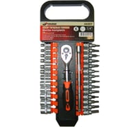 Набор торцевых головок с трещоткой SKRAB 1/4 28 предметов 44491