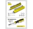 Набор инструментов WMC TOOLS 128пр. 1/4 3/8 (6гр)(4-21мм) WMC-30128 Top Done(50799) 2