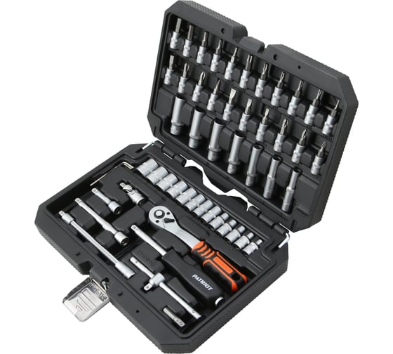 Набор автоинструмента PATRIOT SSP-53, 1/4 DR (53 пр.), Cr-V 350004503