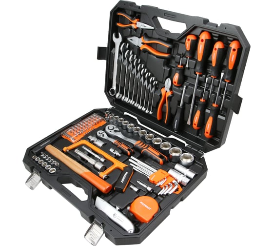 Набор автоинструмента PATRIOT SSP-101, 1/2+1/4 DR (101 пр.), multi, Cr-V 350004506