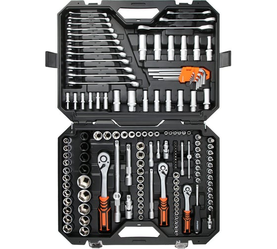 Набор автоинструмента PATRIOT SSP-150, 1/2+1/4+3/8 DR (150 пр.), Cr-V 350004509