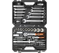 Набор автоинструмента PATRIOT SSP-82, 1/2+1/4 DR (82 пр.), Cr-V 350004505