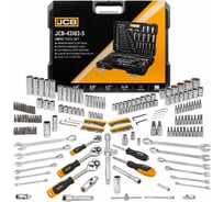 Набор инструментов JCB 1/4",3/8",1/2"(6гр.) 218 предметов JCB-42182-5(59720)