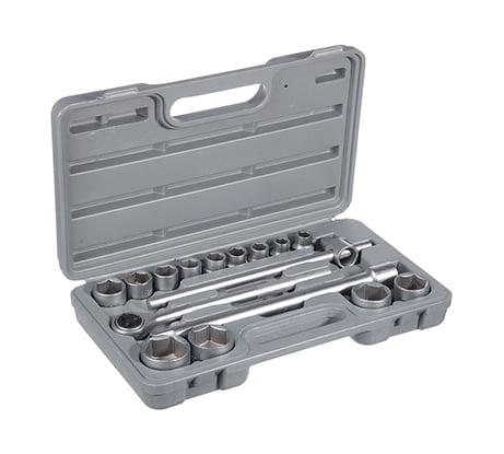 Набор головок ЕРМАК 16 предметов 10-32мм 736-565