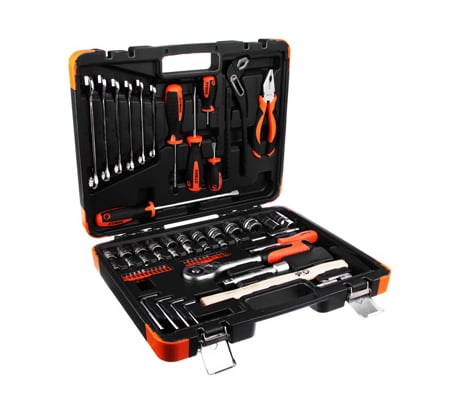 Набор профессионального инструмента ЕРМАК 66 предметов 736-105