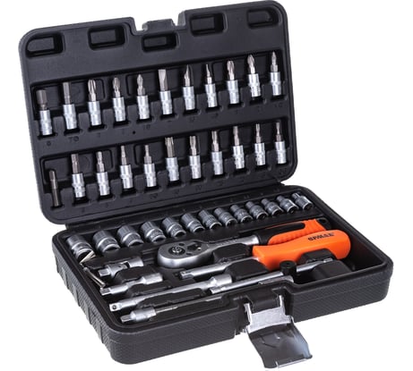 Набор профессионального инструмента ЕРМАК 46 предметов 736-053