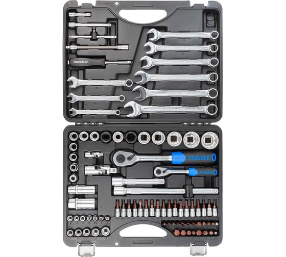 Набор инструментов Forsage PREMIUM 82+6 предметов, 12 граней F-4821-9 PREMIUM(49600)