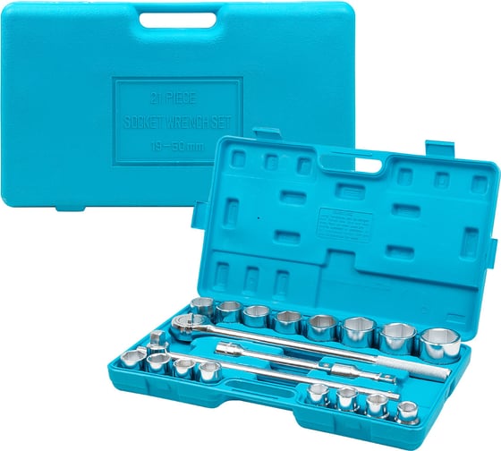 Набор инструментов KingTul 3/4" 6гр. 21 предмет KT-6211-5(59941)