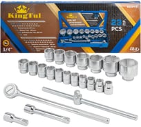 Набор инструментов KingTul 23предмета, 3/4" (6гр.) KT-6231-5(59942)