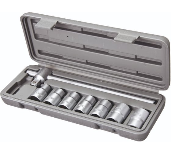 Набор головок ON 10-19мм, 8 предметов, вороток, кейс 04-11-007 1