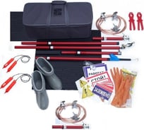 Комплект средств защиты в электрических установках свыше 1000В Электро Трейд КСЗ-2Э 204 Премиум с Протоколами ET-KSZ-2E-P204