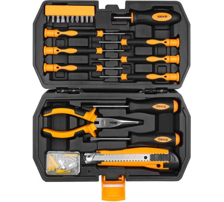Набор инструментов для дома DEKO DKMT61 в чемодане 065-0303