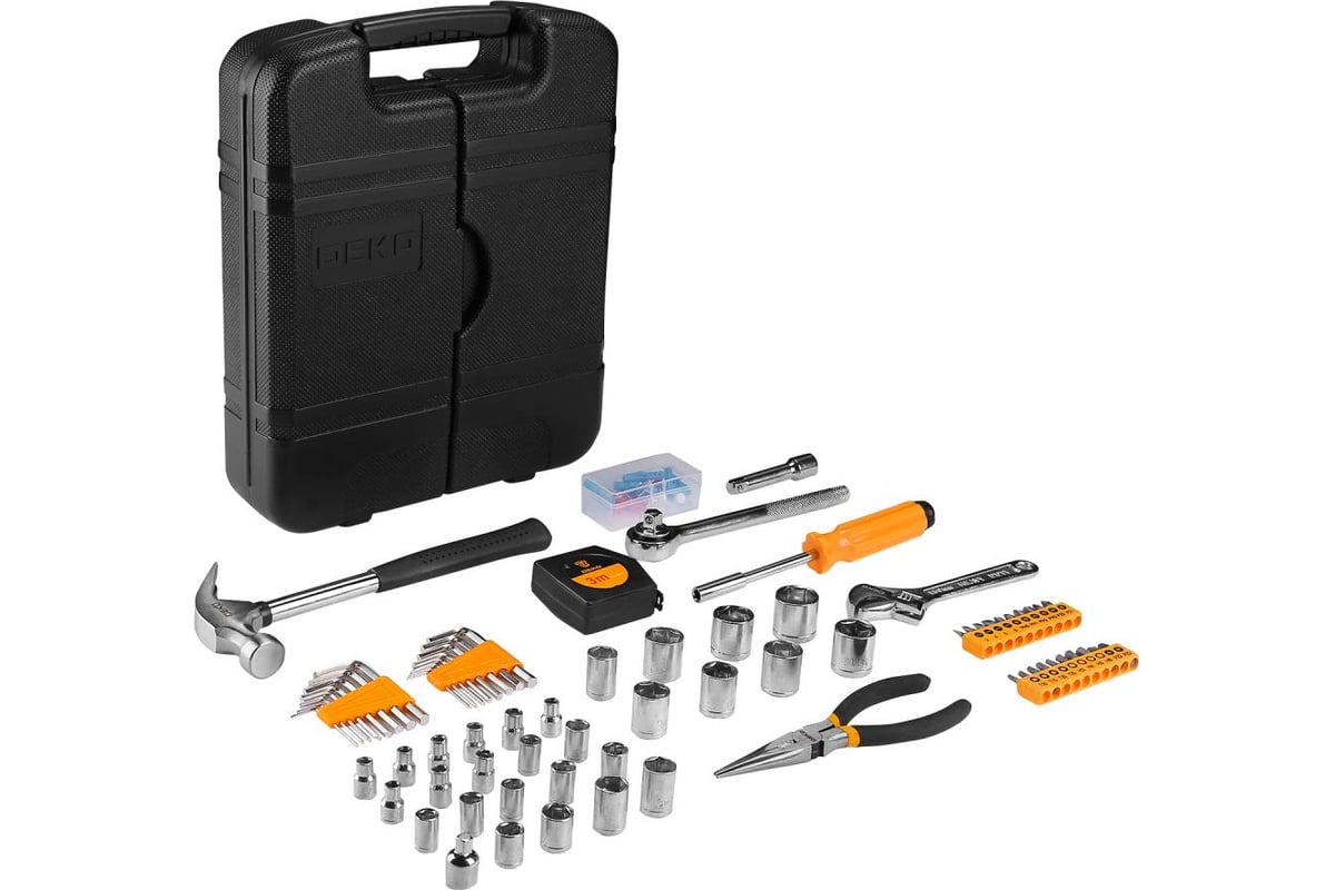 Набор инструментов для ремонта ПК и мобильных телефонов DEKO Mobile 67 pcs  Tool Kit 065-0230