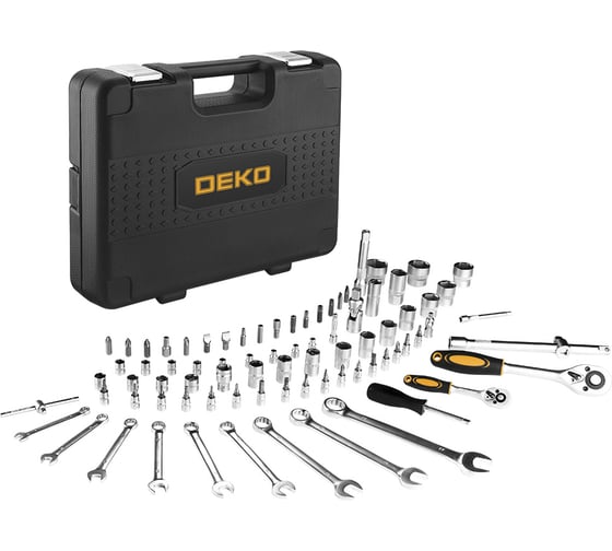 Набор инструментов для авто DEKO DKMT82 82 шт. 065-0214
