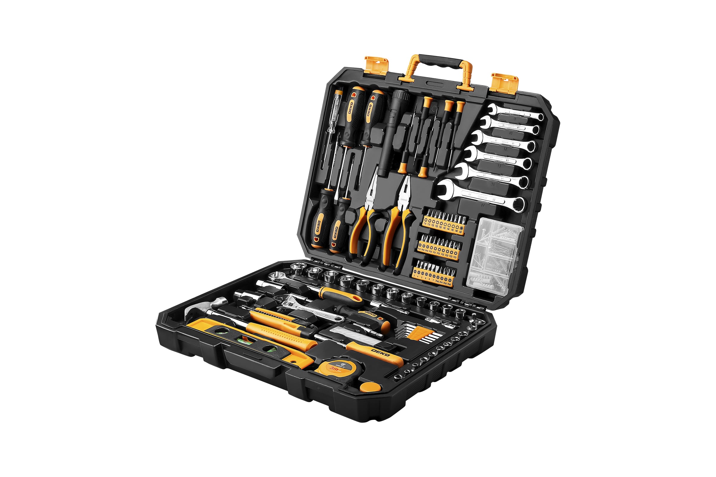 Набор инструментов для дома DEKO DKMT208 208 шт 065-0222