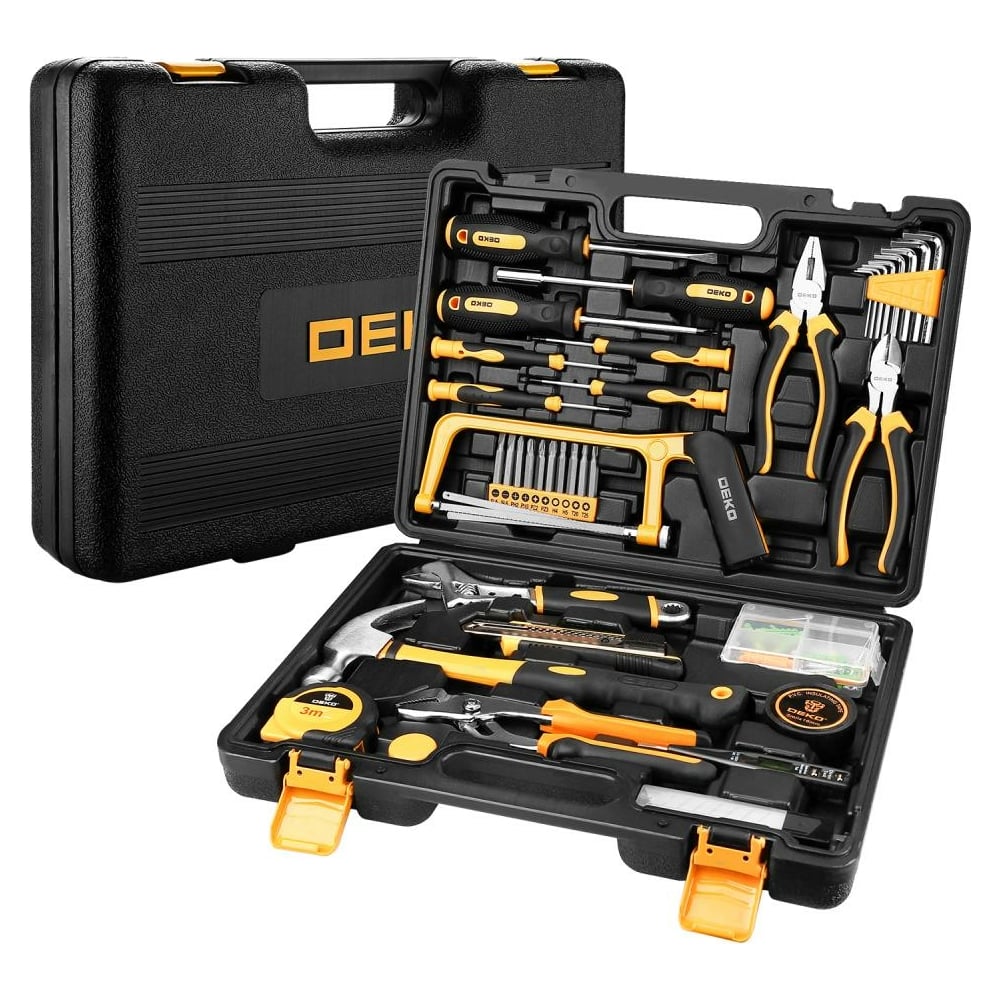 Профессиональный набор инструмента для дома в чемодане DEKO DKMT102 065 .