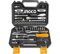 Набор головок INGCO 1/4, 45 предметов HKTS14451