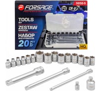 Набор инструментов Forsage 3/8", 20 предметов F-3202-5(60269)