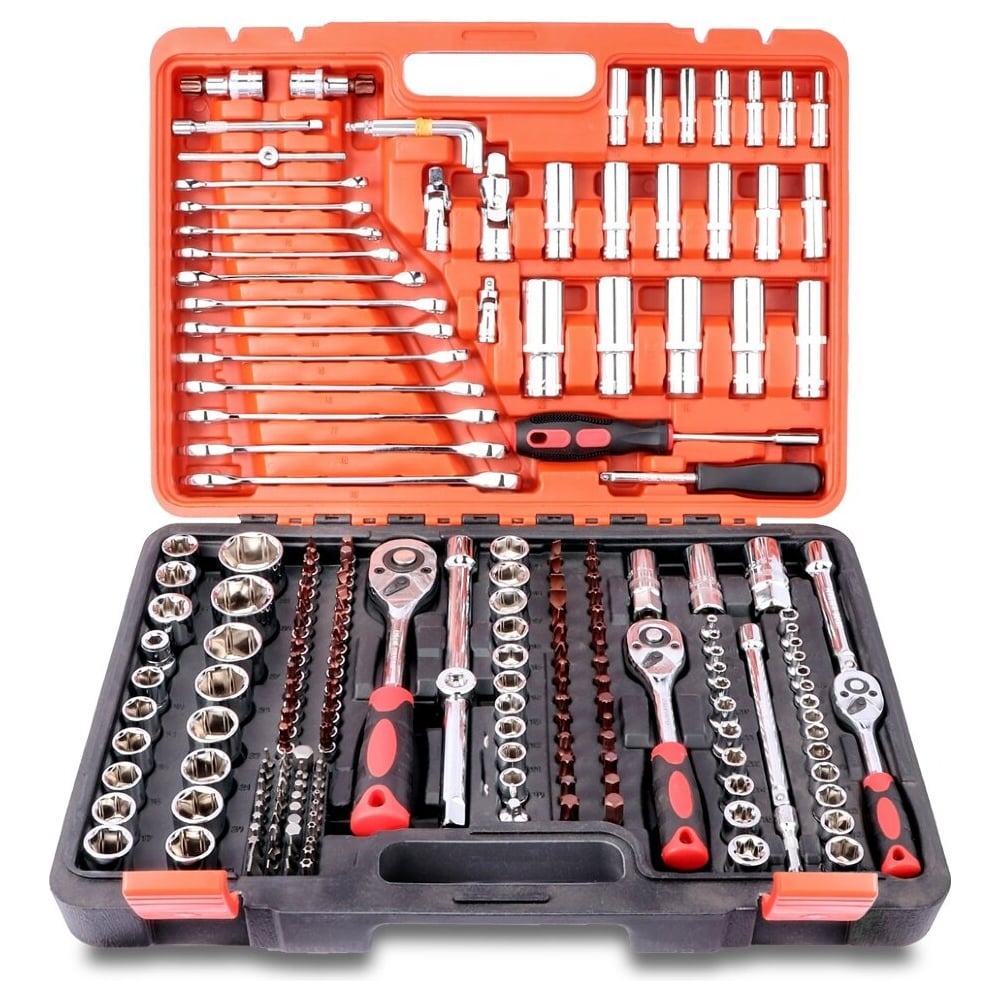 Набор инструментов GOODKING 216 предметов 1/2", 3/8", 1/4" K-10216 ...