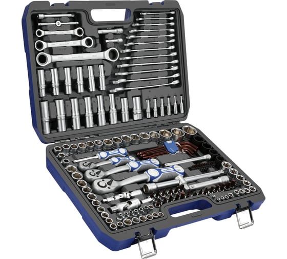 Набор инструментов GOODKING 150 предметов 1/2", 3/8", 1/4" B-10150